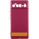 Чехол TPU GETMAN Liquid Silk Full Camera для Google Pixel 10 Pro Бордовый / Marsala