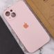 Чехол Silicone Case Full Camera Protective (AA) для Apple iPhone 15 Plus (6.7") Розовый / Chalk Pink фото 5