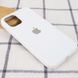 Чехол Silicone Case Full Protective (AA) для Apple iPhone 15 Plus (6.7") Белый / White фото 2