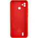 Чехол Silicone Cover Lakshmi Full Camera (A) для TECNO POP 5 Красный / Red фото 2