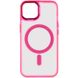 Чехол TPU Iris with MagSafe для Apple iPhone 13 (6.1") Малиновый фото 1