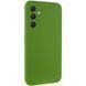 Чохол TPU GETMAN Liquid Silk Full Camera для Samsung Galaxy S26 / S26 Pro Зелений / Dark green