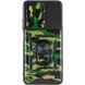 Ударопрочный чехол Camshield Serge Ring Camo для Xiaomi Redmi 10 Зеленый / Army Green фото 3