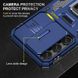 Ударостійкий чохол Camshield Army Ring для Samsung Galaxy S23 FE Синій / Navy фото 5
