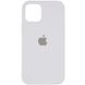 Чехол Silicone Case Full Protective (AA) для Apple iPhone 15 Plus (6.7") Белый / White фото 1