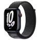 Ремінець Nylon для Apple watch 38mm/40mm/41mm Black / Summit White