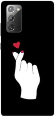 Чехол itsPrint Сердце в руке для Samsung Galaxy Note 20