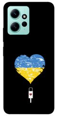 Чехол itsPrint З Україною в серці для Xiaomi Redmi Note 12 4G