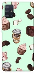 Чехол itsPrint Coffee and sweets для Samsung Galaxy M51