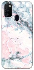 Чохол itsPrint Розово-блакитний мрамор для Samsung Galaxy M30s / M21