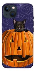 Чохол itsPrint Cat and pumpkin для Apple iPhone 13 (6.1")