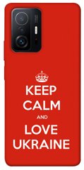 Чехол itsPrint Keep calm and love Ukraine для Xiaomi 11T / 11T Pro