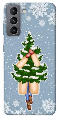 Чехол itsPrint Christmas tree для Samsung Galaxy S21 FE