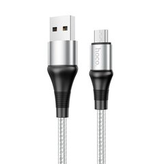 Дата кабель Hoco X50 "Excellent" USB to MicroUSB (1m) Сірий