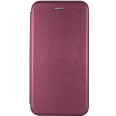 Кожаный чехол (книжка) Classy для Oppo A54 4G Бордовый