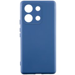 Чехол Silicone Cover Lakshmi Full Camera (A) для Xiaomi Poco X6 / Note 13 Pro 5G Синий / Navy Blue