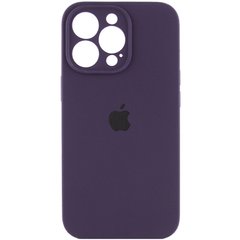 Чехол Silicone Case Full Camera Protective (AA) для Apple iPhone 13 Pro (6.1") Фиолетовый / Elderberry