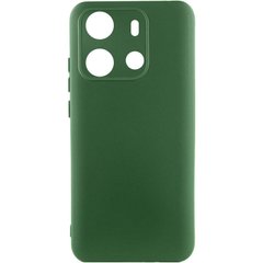 Чохол Silicone Cover Lakshmi Full Camera (A) для Tecno Spark Go 2023 Зелений / Dark green