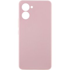 Чохол Silicone Cover Lakshmi Full Camera (AAA) для Realme C33 Рожевий / Pink Sand