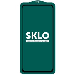 Захисне скло SKLO 5D (тех.пак) для Xiaomi Redmi Note 9 / Redmi 10X /Note 9T/Note 9 5G Чорний