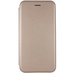 Кожаный чехол-книжка Classy для Xiaomi Redmi 14C / Poco C75 Золотой