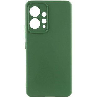 Чехол Silicone Cover Ummi Lakshmi Full Camera (AA) для Xiaomi Redmi Note 12 4G Зеленый / Dark green