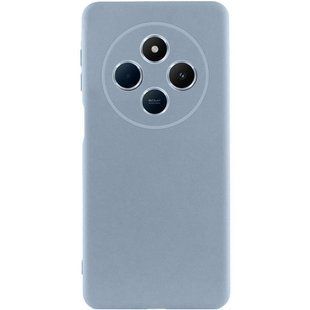 Чехол TPU GETMAN Liquid Silk Full Camera для Xiaomi Redmi 14C / Poco C75 Голубой / Lilac Blue