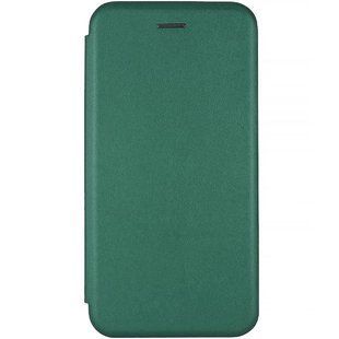 Кожаный чехол-книжка Classy для Samsung Galaxy A07 Зеленый
