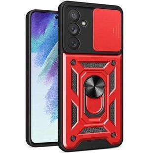 Чехол Ummi Camshield Serge Ring для Samsung Galaxy A55 Красный / Red