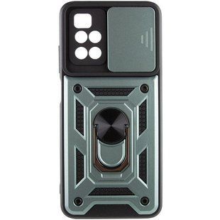 Чехол Ummi Camshield Serge Ring для Xiaomi Redmi 10 Зеленый