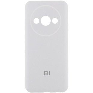 Чохол Silicone Cover Lakshmi Full Camera (AA) with logo для Xiaomi Redmi A3 Білий / White