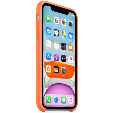 Чохол Silicone case (AAA) для Apple iPhone 11 Pro (5.8") Помаранчевий / Vitamin C
