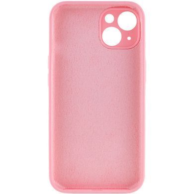 Чохол Silk Full Camera Protective (AA) NO LOGO для Apple iPhone 15 Plus (6.7") Рожевий / Light pink