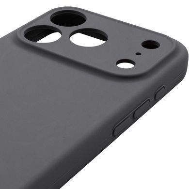 Чехол Silk Full Camera Protective (AA) NO LOGO для Apple iPhone 17 Pro Max (6.9") Серый / Dark Gray