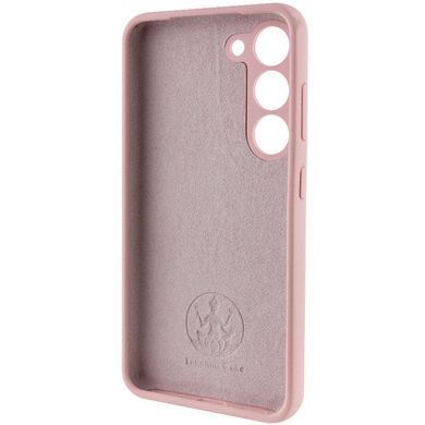 Чохол Silicone Cover Lakshmi Full Camera (AAA) для Samsung Galaxy S22 Рожевий / Pink Sand