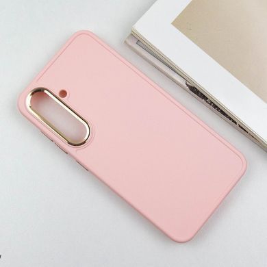 TPU чохол Bonbon Metal Style для Samsung Galaxy S24+ / S25+ Рожевий / Light pink