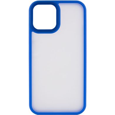 TPU+PC чохол Metal Buttons для Apple iPhone 13 (6.1") Блакитний