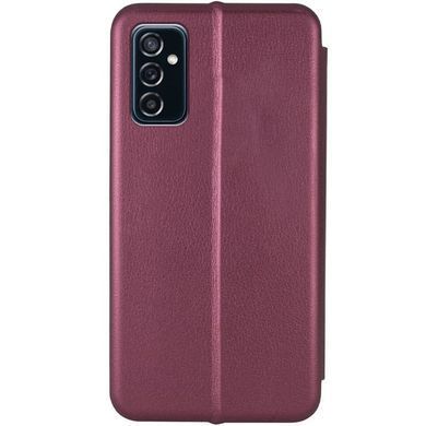 Кожаный чехол-книжка Classy для Samsung Galaxy A24 4G Бордовый