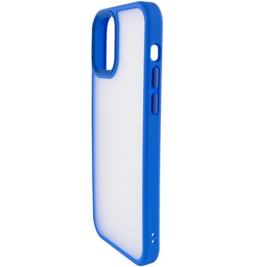 TPU+PC чохол Metal Buttons для Apple iPhone 13 (6.1") Блакитний