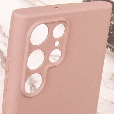 Чехол Silicone Cover Lakshmi Full Camera (A) для Samsung Galaxy S23 Ultra Розовый / Pink Sand