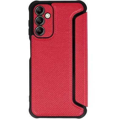 Кожаный чехол книжка GETMAN Razor (PU) для Samsung Galaxy A25 5G Red