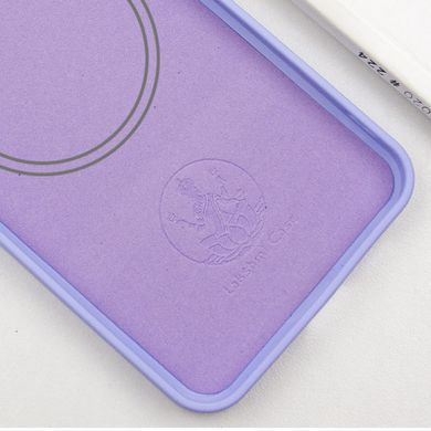 Чехол Silicone Cover Lakshmi Full Camera (AA) with MagFit для Google Pixel 8 Pro Сиреневый / Dasheen