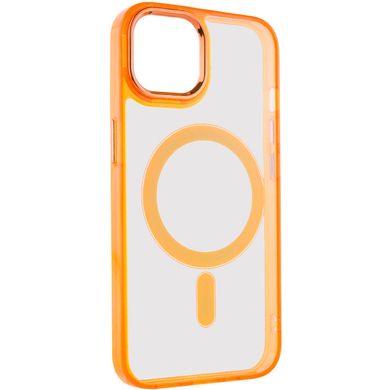 Чехол TPU Iris with MagSafe для Apple iPhone 13 (6.1") Оранжевый