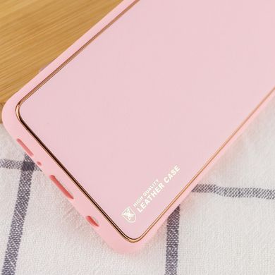 Шкіряний чохол Xshield для Xiaomi Redmi 10 Рожевий / Pink