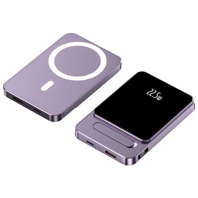 Уценка Портативное зарядное устройство Power Bank JJT-A77 PD20W+QC 22.5W с БЗУ 10000 mAh Эстетический дефект / Purple