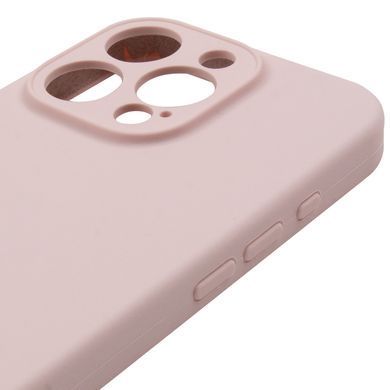 Чехол Silk Full Camera Protective (AA) NO LOGO для Apple iPhone 16 Pro (6.3") Розовый / Chalk Pink