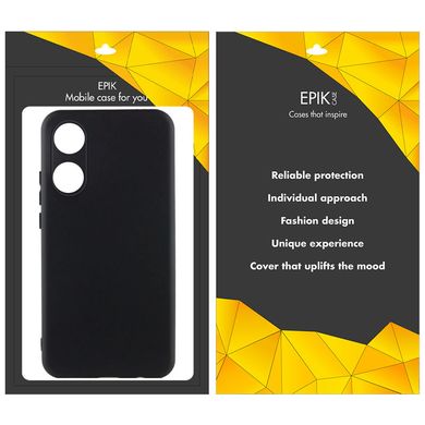 Чехол TPU Epik Black Full Camera для Oppo A58 4G Черный