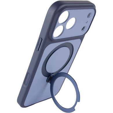 Чохол Ummi Full Camera with Magnetic Fit HQ Ring для Apple iPhone 17 Pro Max (6.9") Navy Blue