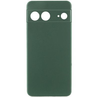 Чехол Silicone Cover Ummi Lakshmi Full Camera (AA) для Google Pixel 8 Зеленый / Dark green