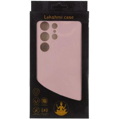 Чехол Silicone Cover Lakshmi Full Camera (AAA) with Logo для Samsung Galaxy S24 Ultra Розовый / Pink Sand